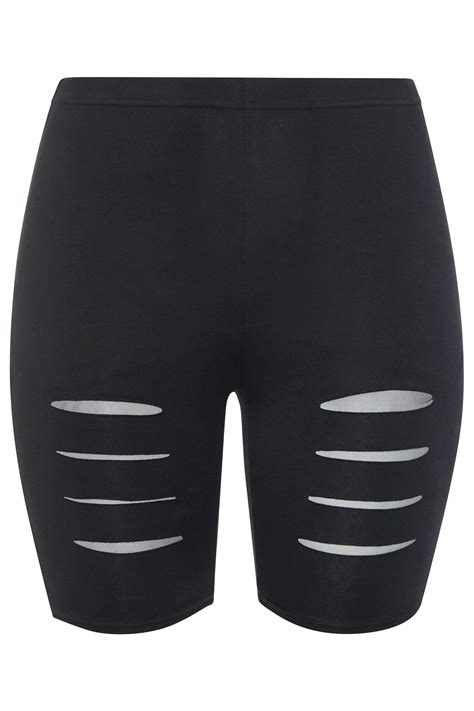 Cycling Shorts Black Technical Mesh 